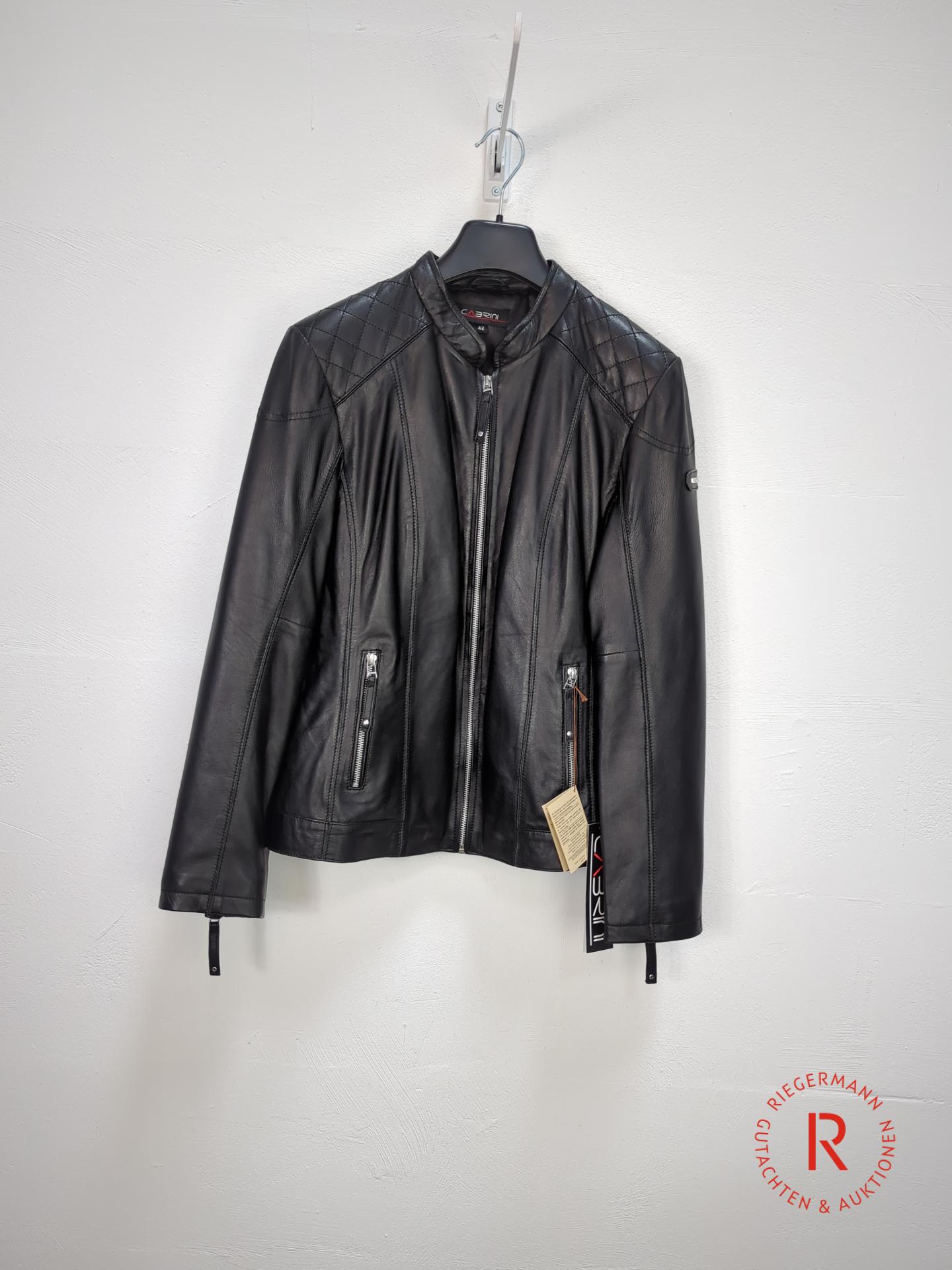 DAMEN LEDERJACKE GRÖSSE 42